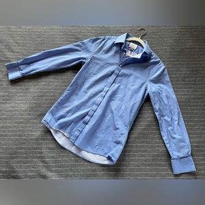 Charles Tyrwhitt Blue Extra-Slim Fit Dress Shirt